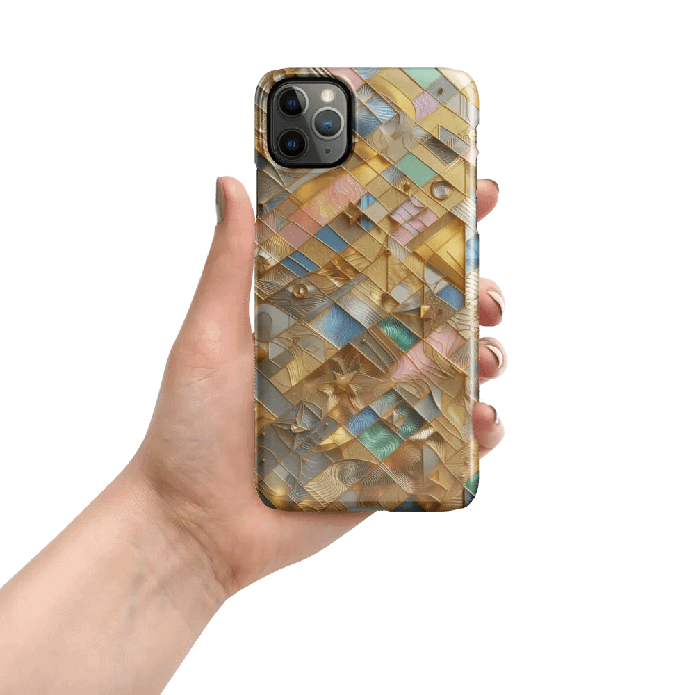 Geometric Goldrush iPhone® Snap Case product image (51)