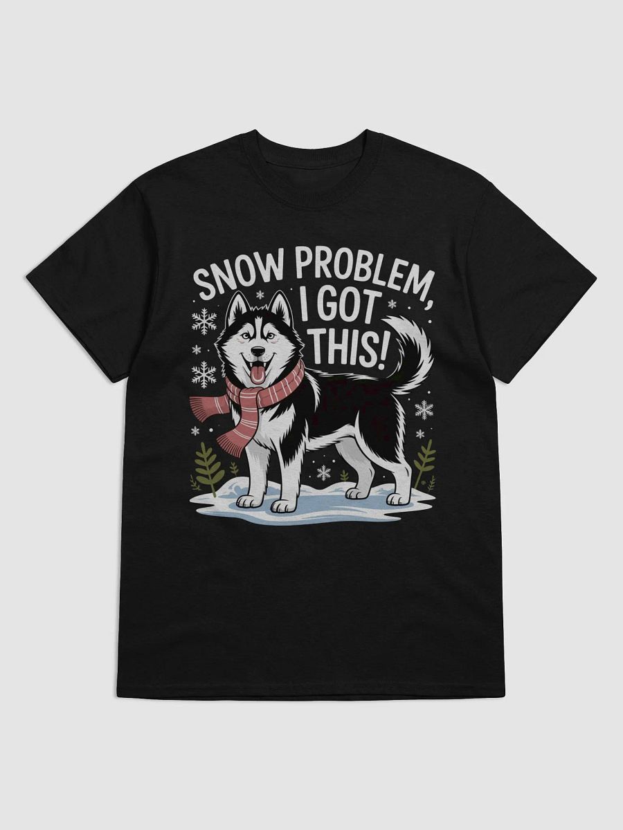 Snowy Husky Joy T-Shirt product image (6)
