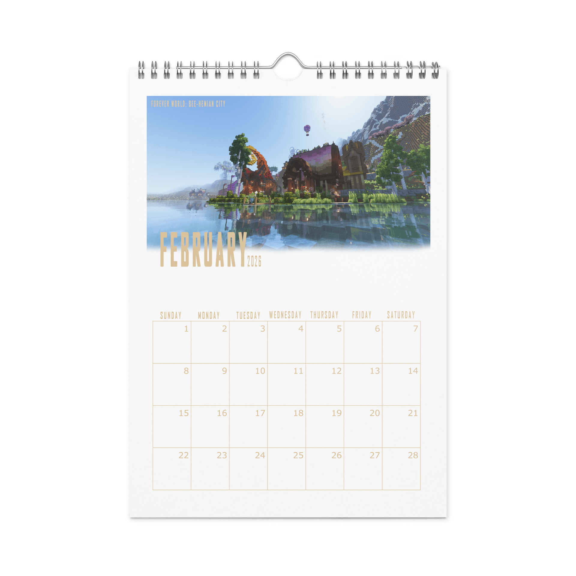 2026 Build Calendar product image (4)