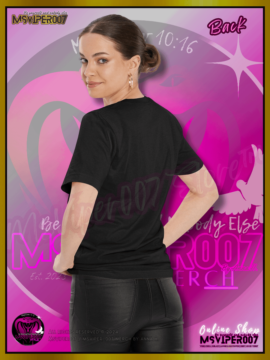 T-Shirt - MsViper007's "Focus on your goals (blood • sweat • tears)™ " [pink] - Comfort T-shirt By Anna H. product image (7)