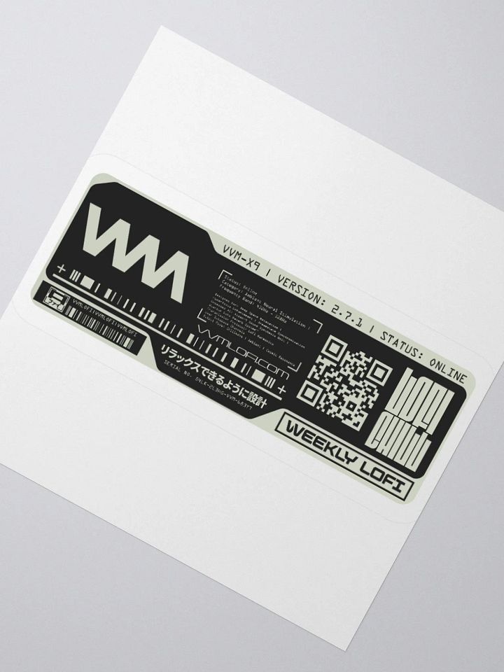 VVM CHIP Kiss Cut Sticker product image (5)