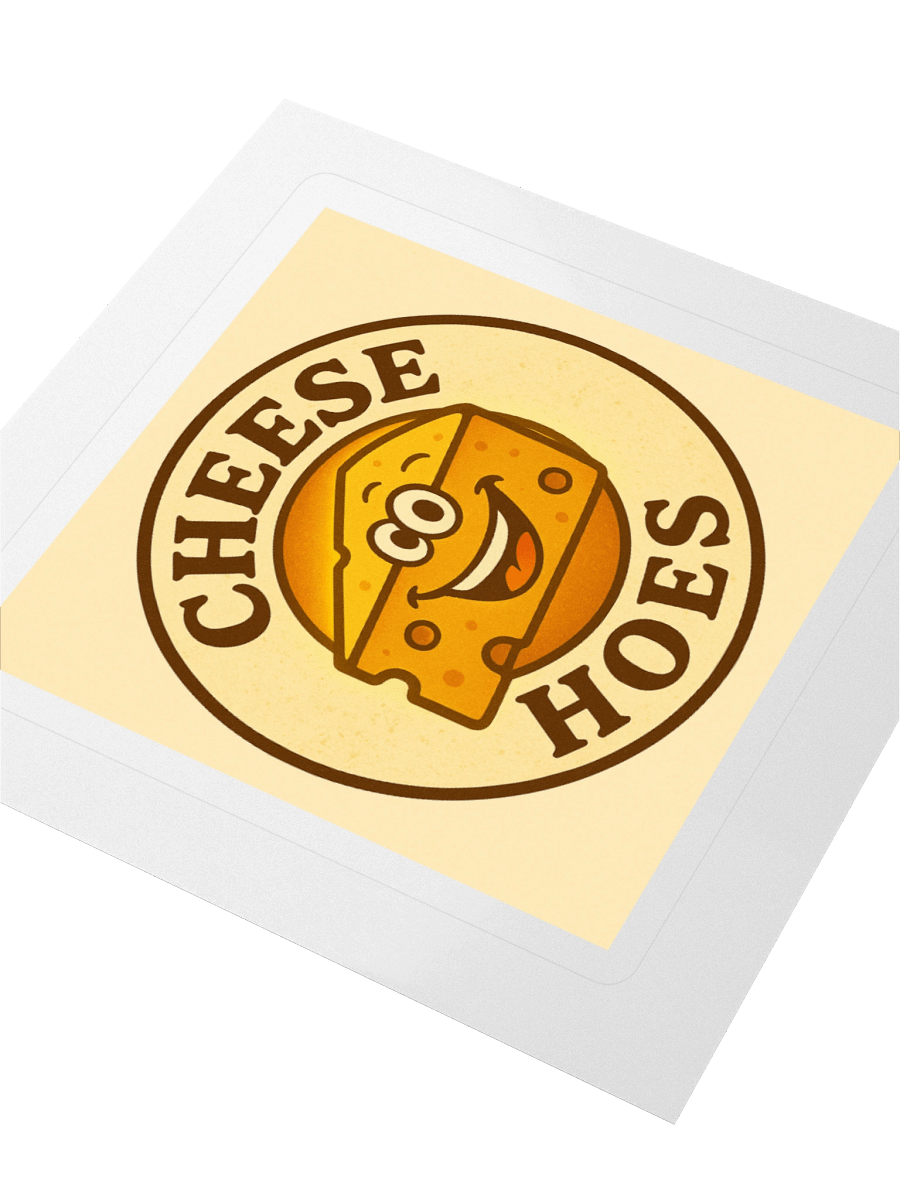 Cheese Hoes Sticker product image (9)