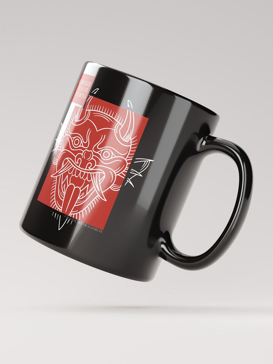 CARMINE | Stronger Than My Demons Mug {Colorblock} product image (5)