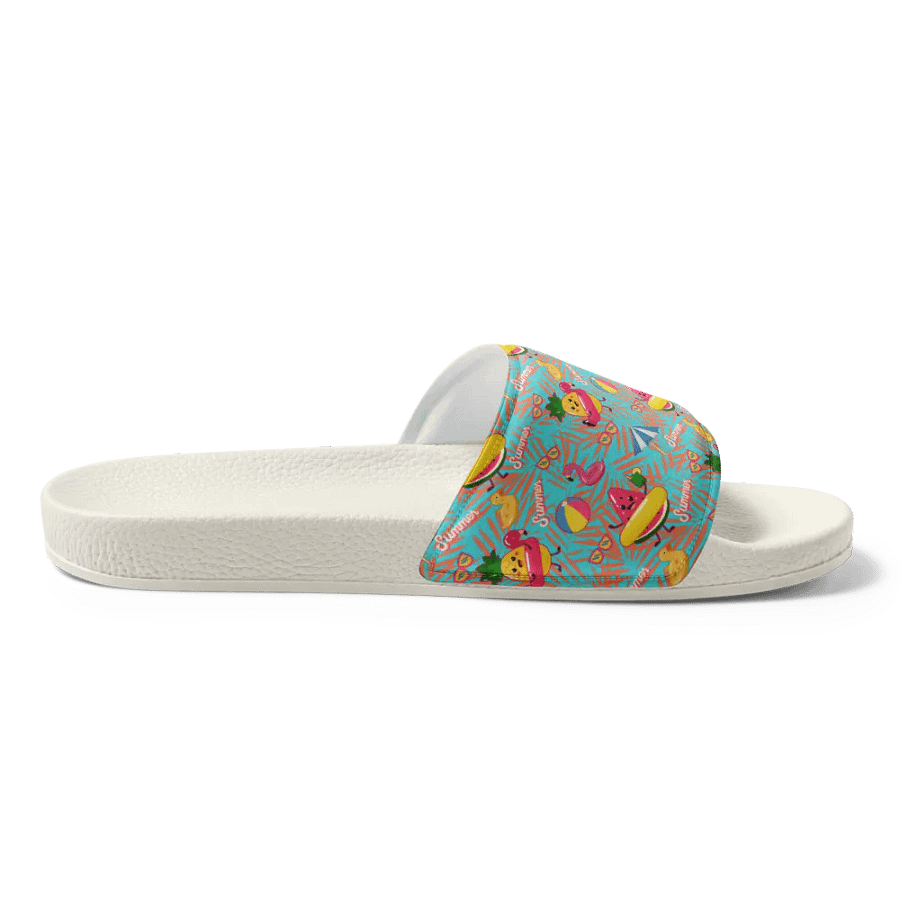 Funny Floaties Summer Hawaiian Women's Slides product image (6)