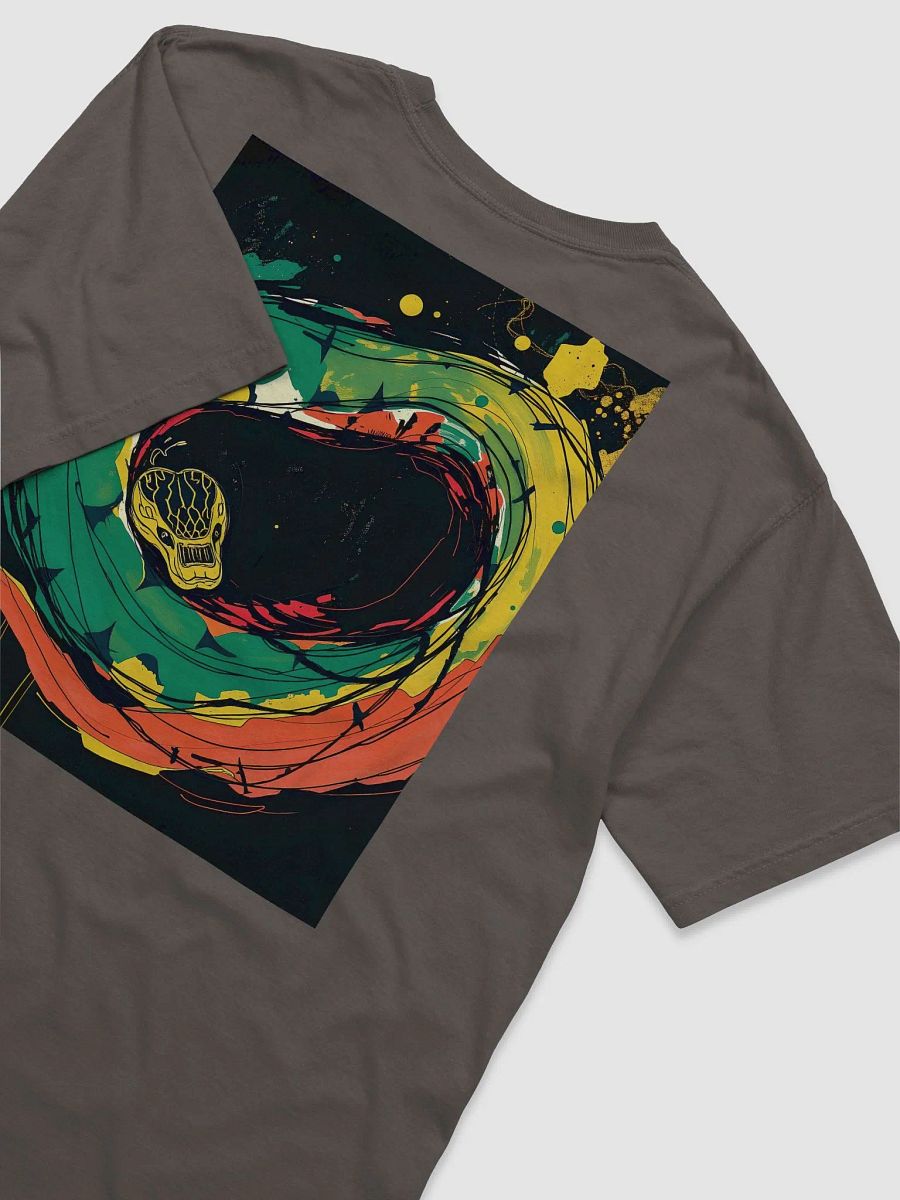 Python Mystery- image on front and back. Midnight Comfort: Blank Canvas T-Shirt product image (4)