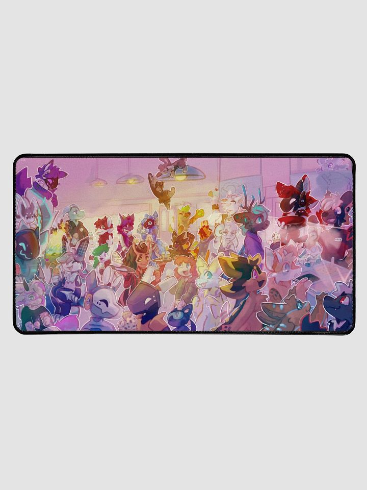 summer ice cream parlour 2023 - kofi members desk mat product image (1)