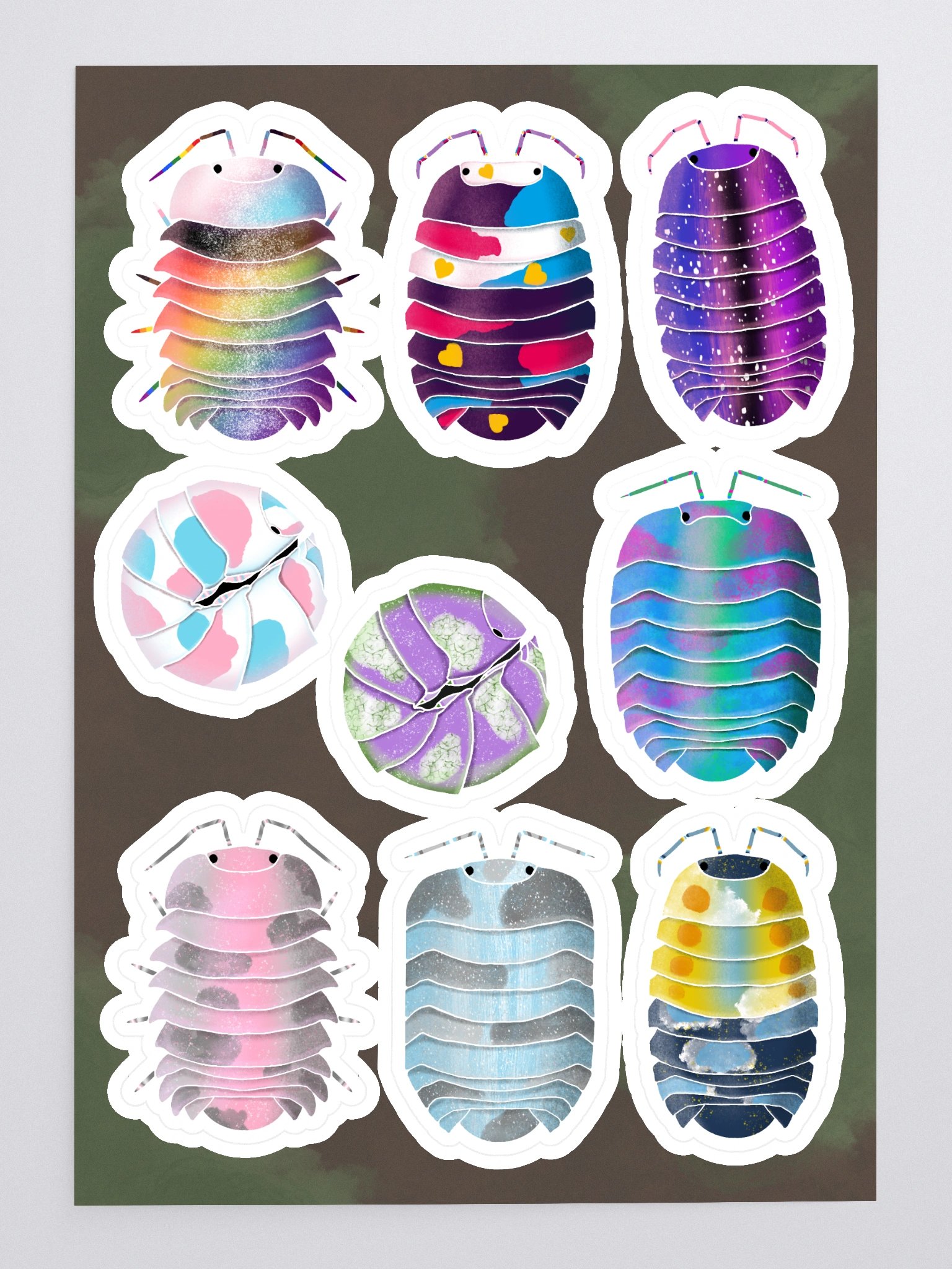 Pride for All Sticker Sheet V2 product image (3)