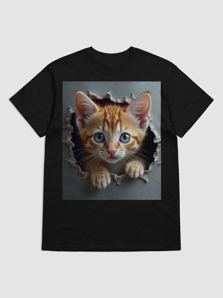 Peekaboo Kitty – Front & Back T-Shirt product image (1)