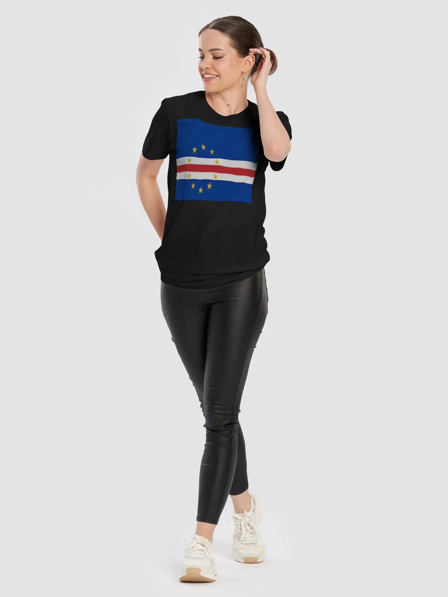 Exclusive Cape Verde Flag Unisex T-Shirt - Supersoft Tee product image (10)