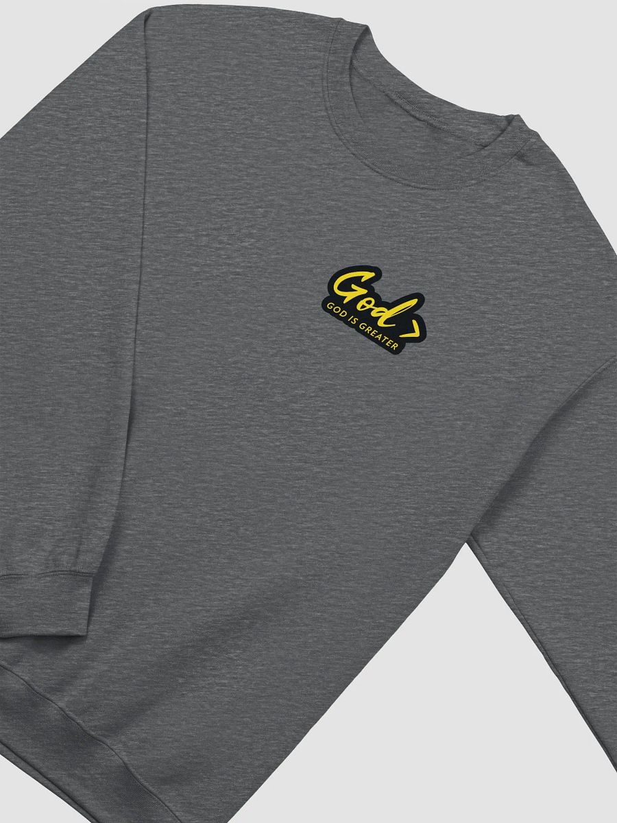 God > YELLOW TEXT Sweatshirt product image (2)
