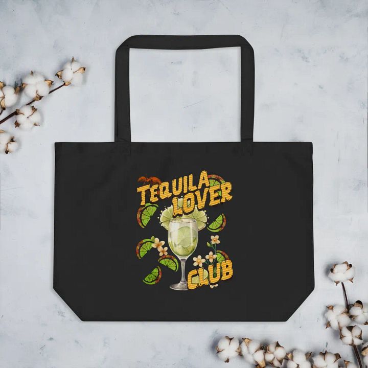 Tequila Lover Club Lime Delight Organic Tote Bag product image (2)