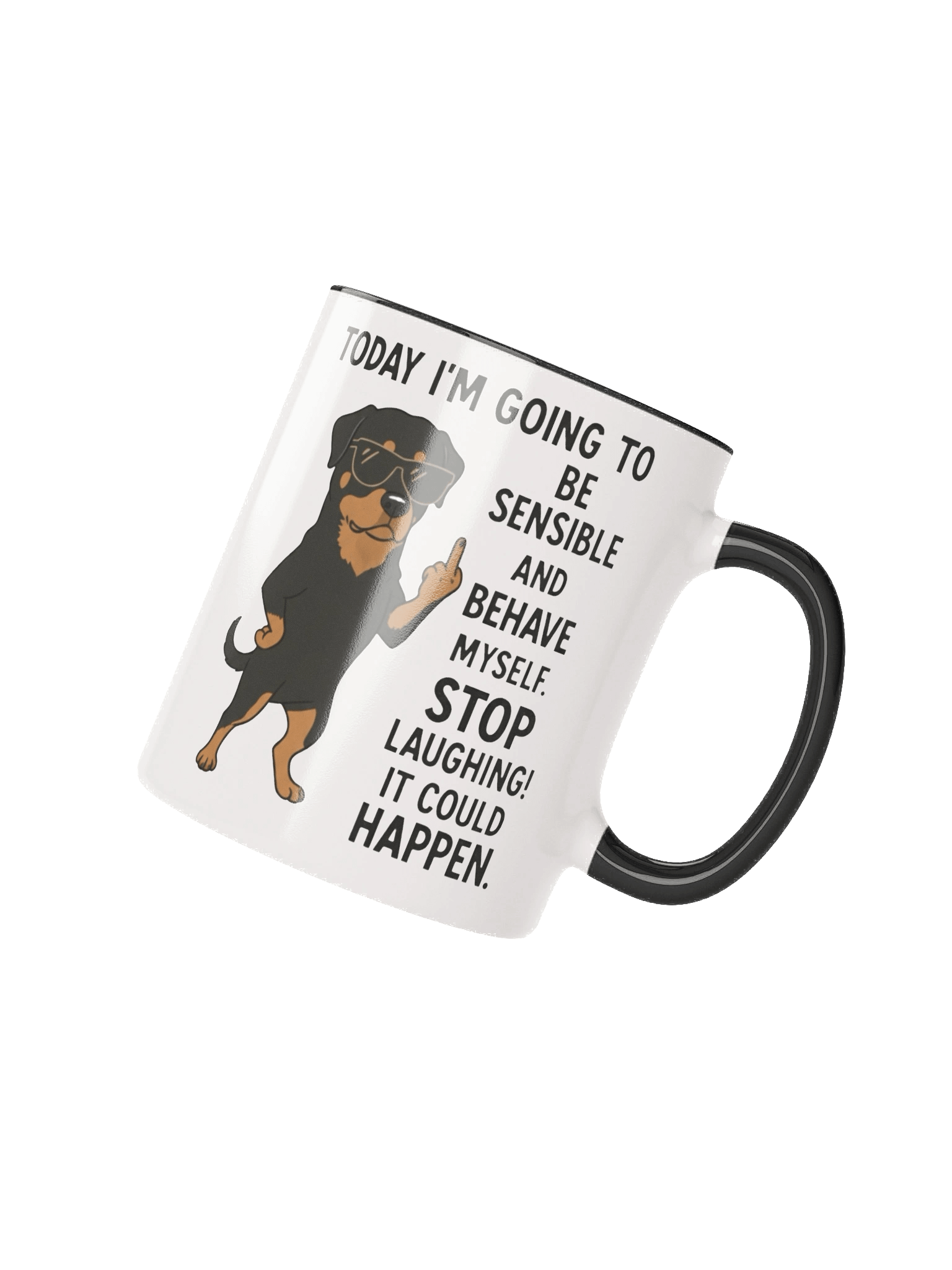 Funny Rottweiler Ceramic Mug product image (10)