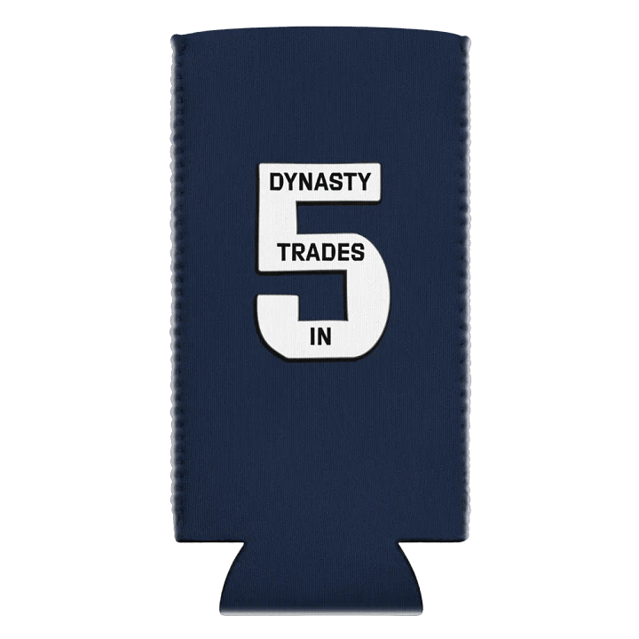 Copy of Dynasty Trades in 5 - Koozie (Slim Navy) product image (1)