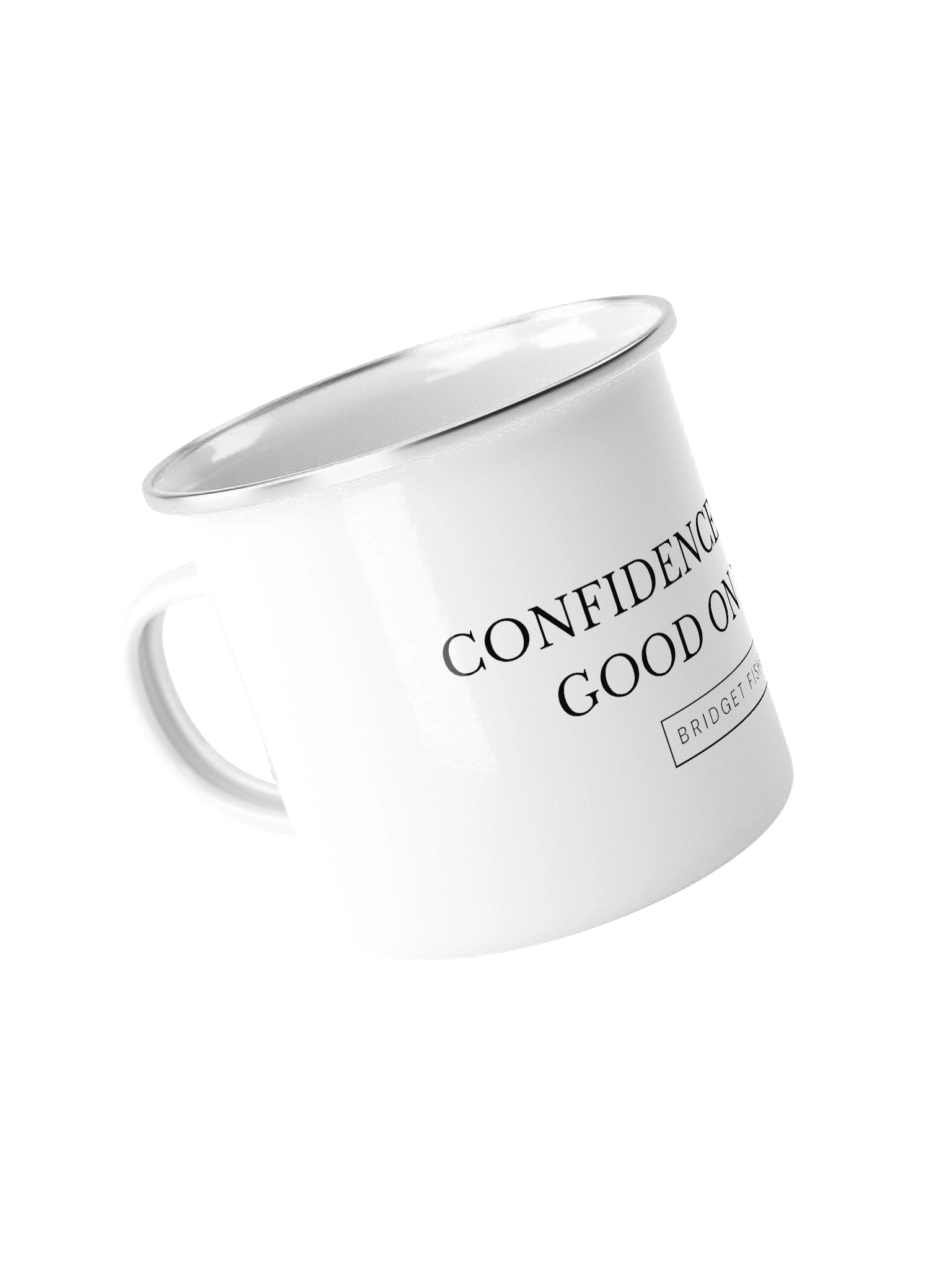 Confidence Looks Good On You White Mug product image (4)