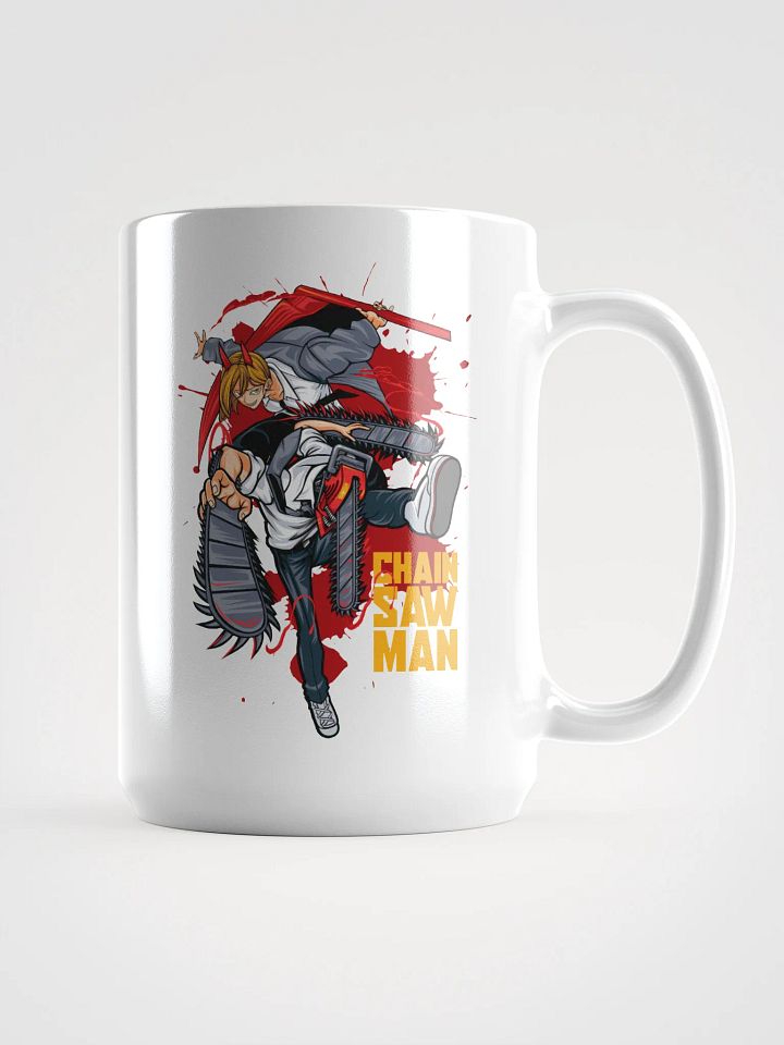 Dynamic Duo - Power & Denji Design Mug | Chainsaw Man Anime product image (1)