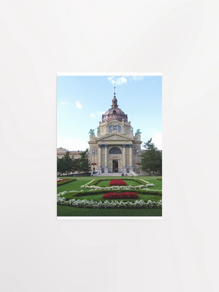 Budapest - Széchenyi Thermal Bath - print product image (1)