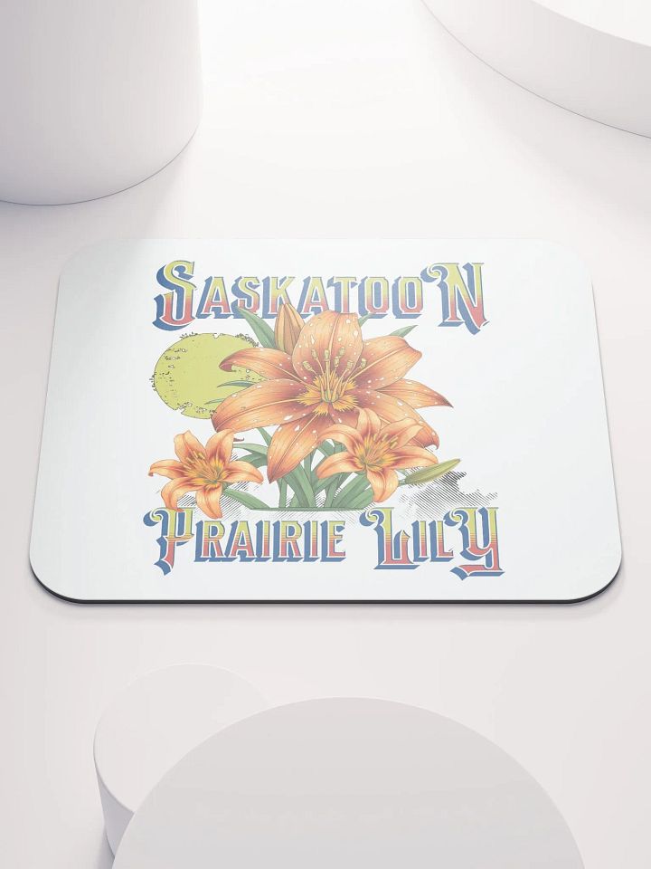Saskatoon Prairie Lily Paradise Mouse Pad product image (1)