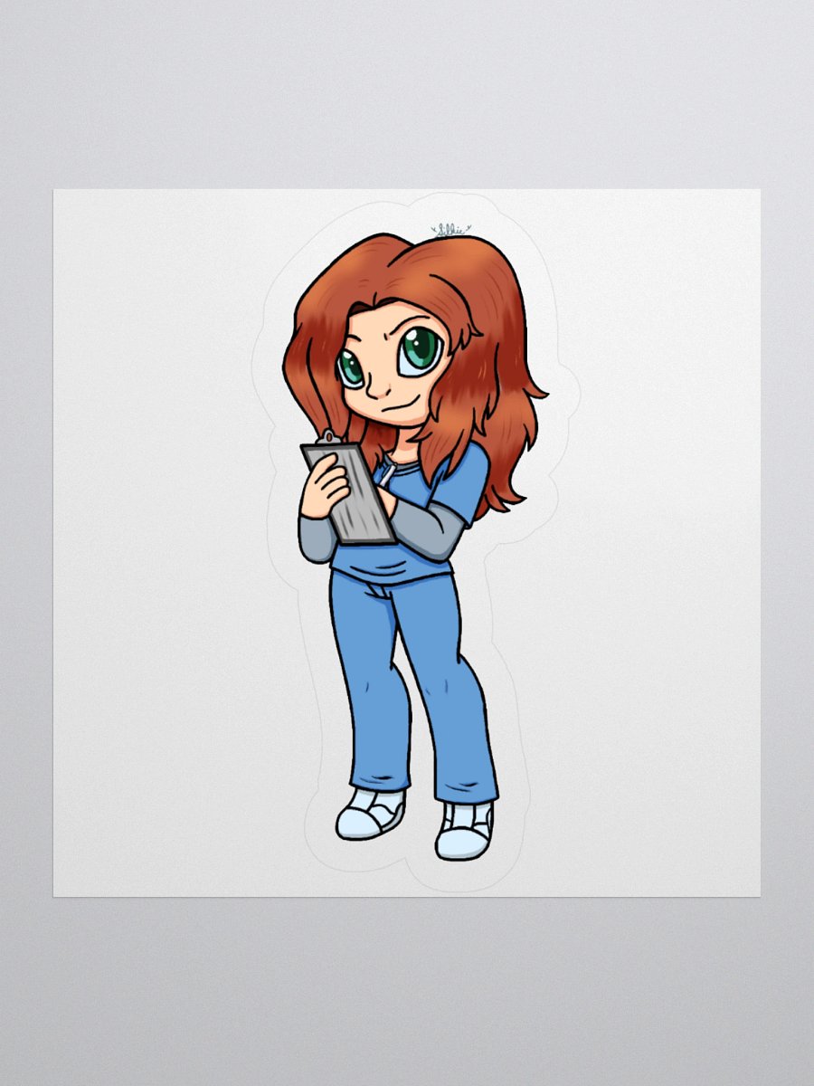 Claire Chibi Sticker product image (2)