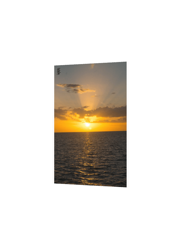 Bright Sunset on the Ocean product image (9)