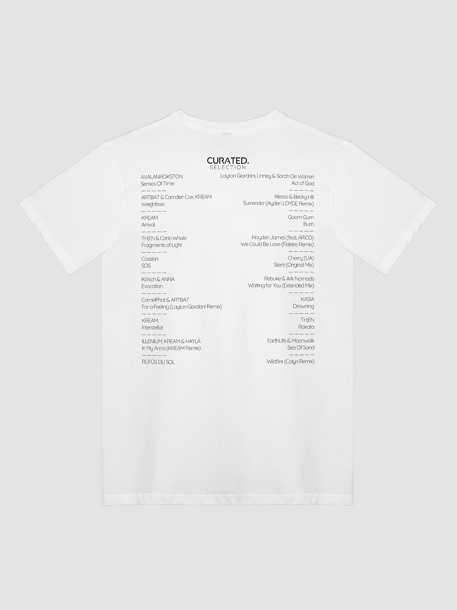 KREAM x CURATED | Eclipse Sequence | Track List Printed on Back product image (4)
