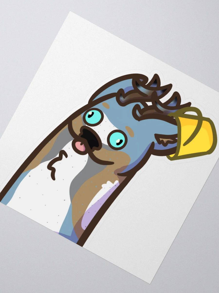 Deer Puppet Kiss-Cut Sticker product image (3)