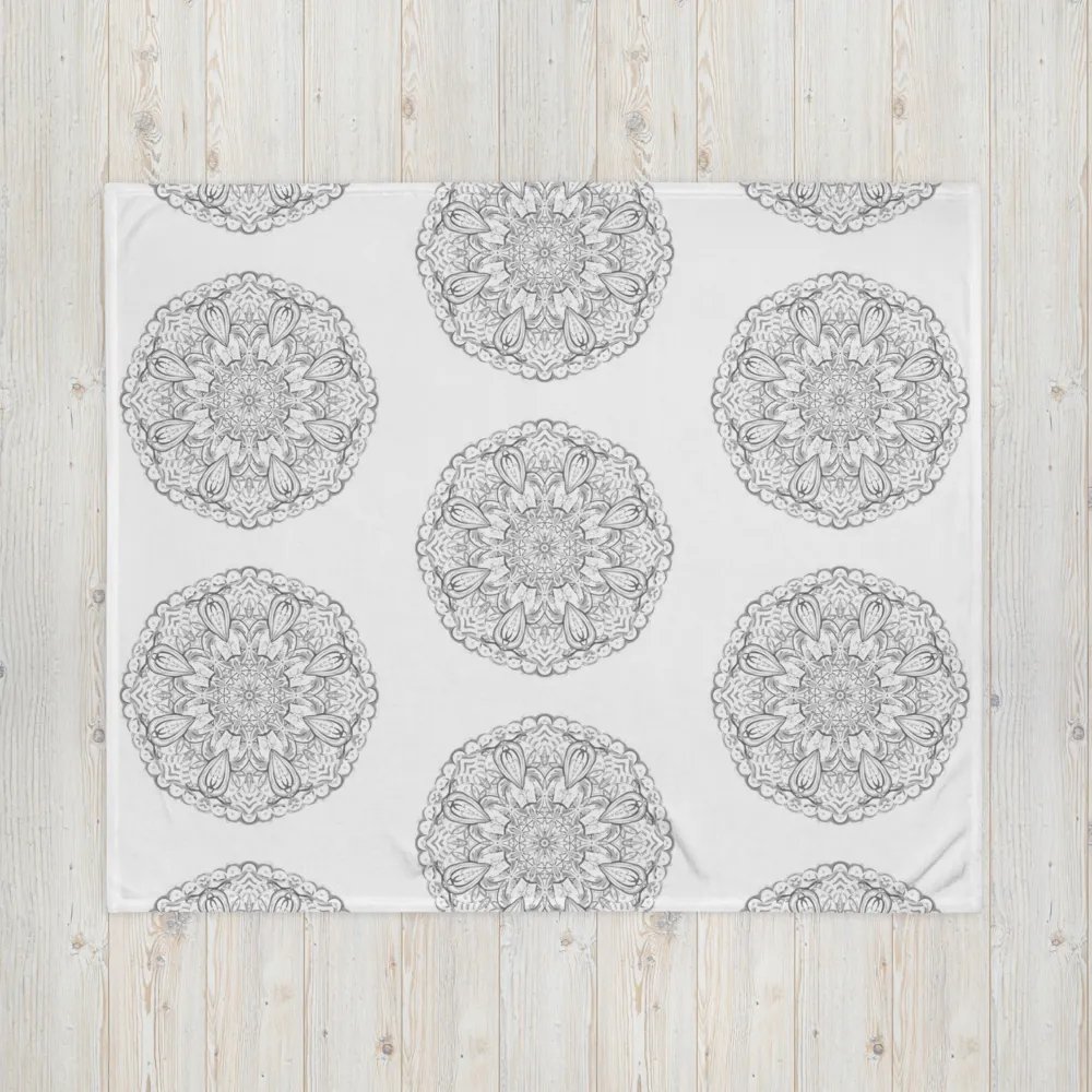 Mandala Harmony Throw Blanket product image (6)