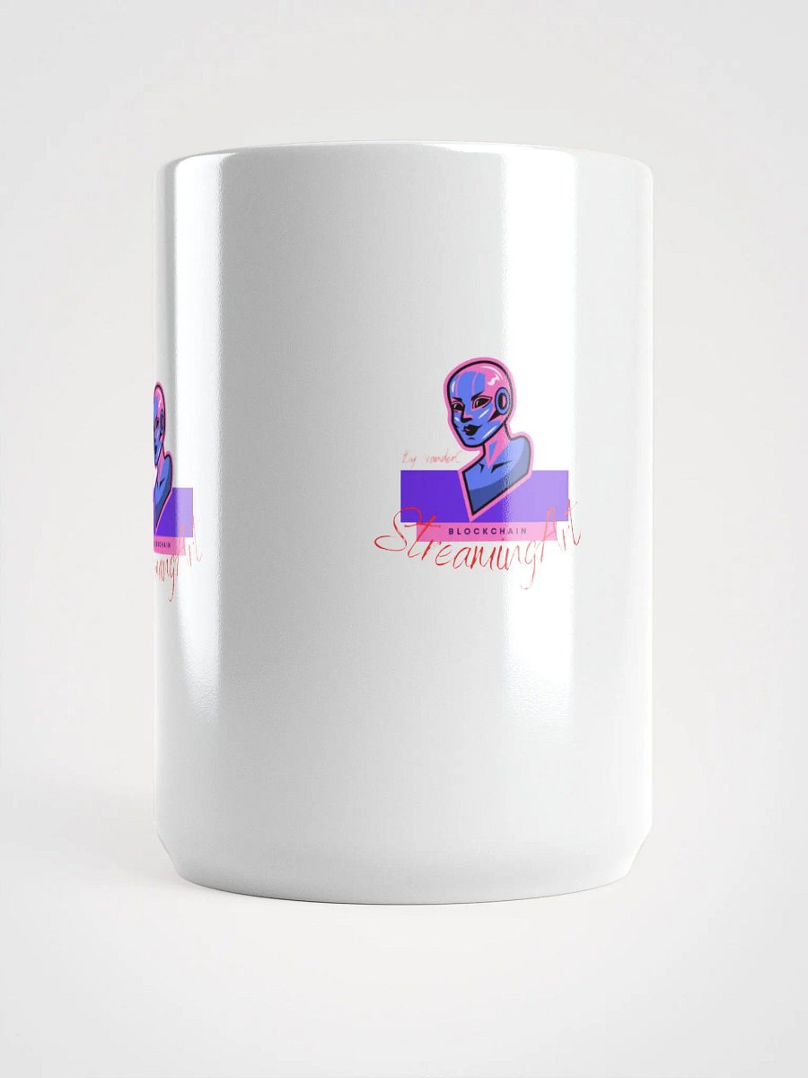 StreamingArt Futuristic Blockchain Vibes Mug product image (5)