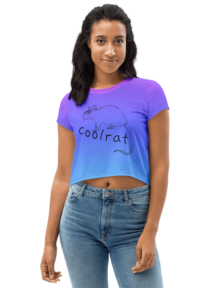 Cool Rat crop tee product image (1)