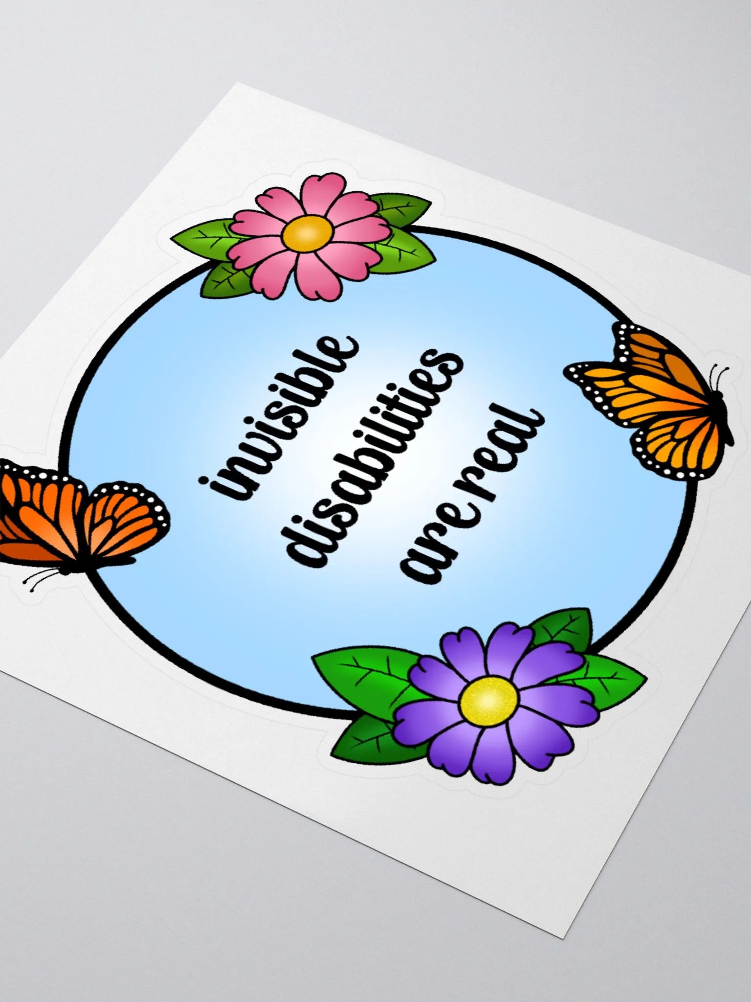 Invisible Disabilities Sticker product image (3)