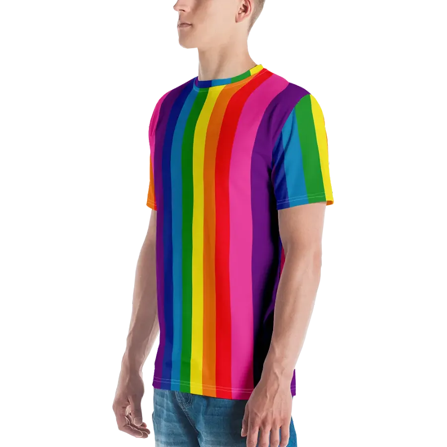 1978 Rainbow Pride Flag = 8-Color - All-Over Print Shirt product image (9)