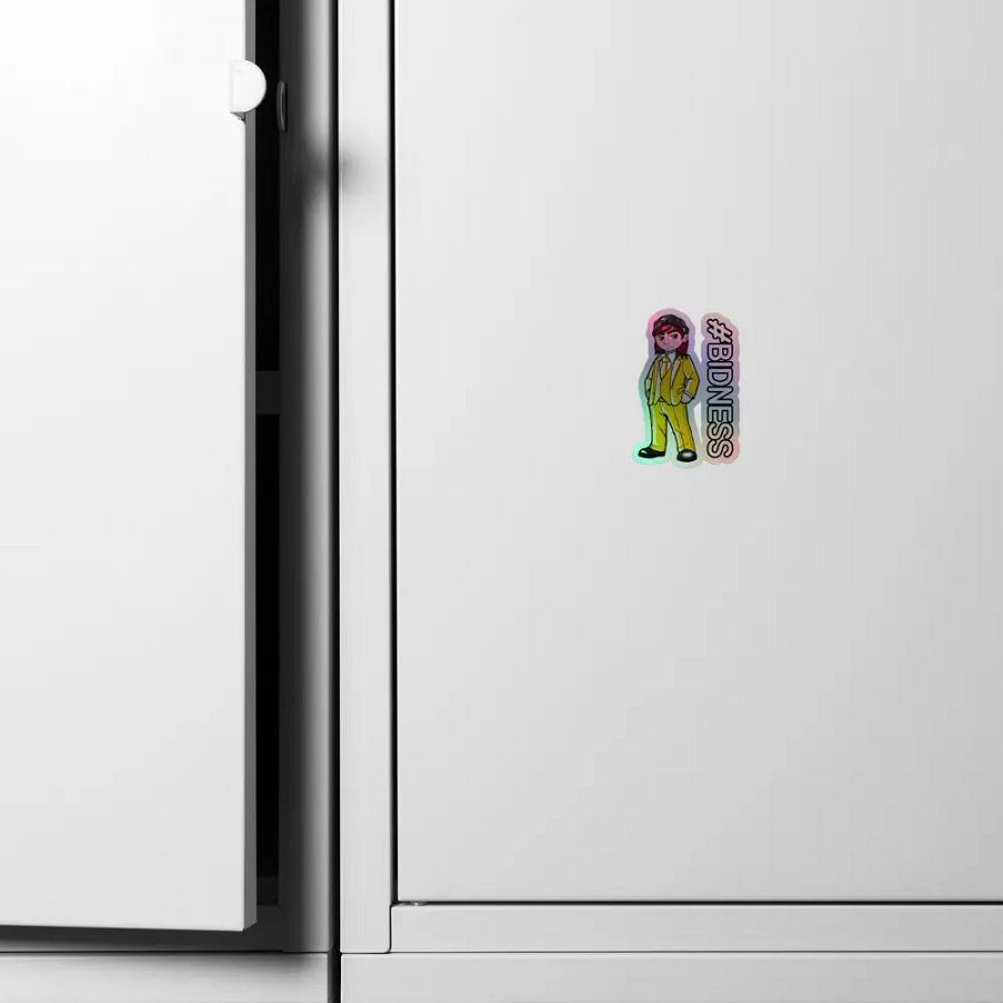 Chad The Realest - Mayor #BIDNESS Holographic Sticker product image (4)