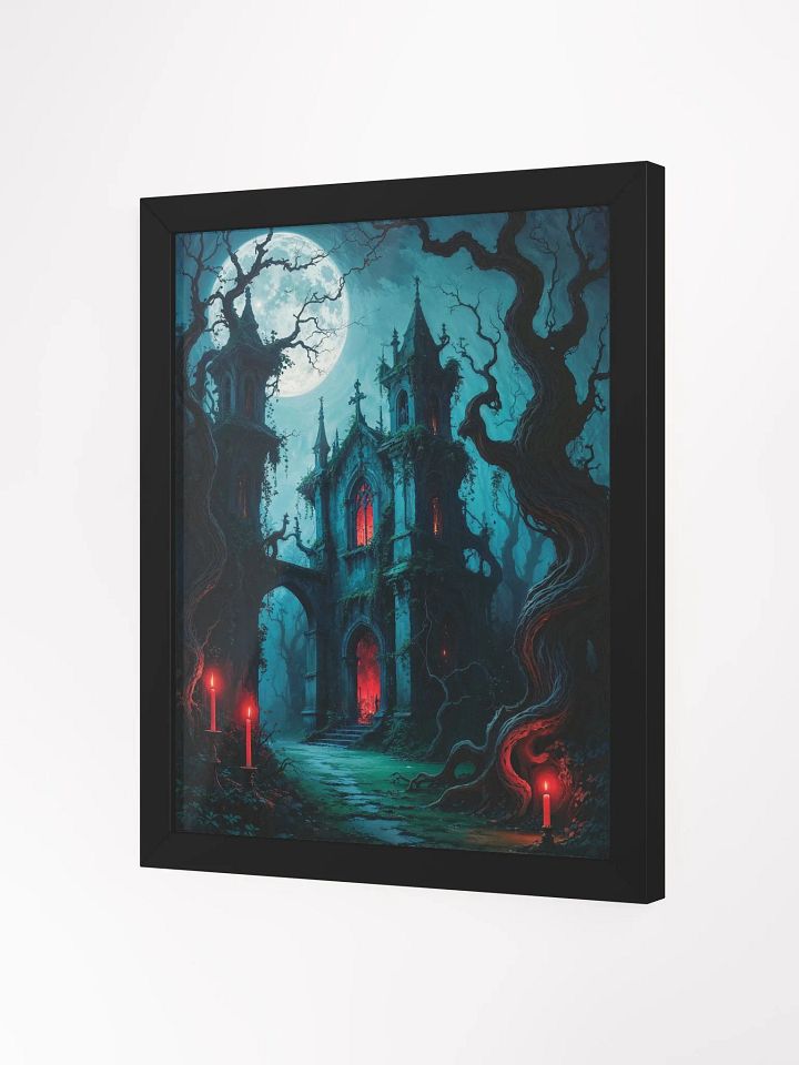 Haunted Gothic Sanctuary Framed Print product image (8)