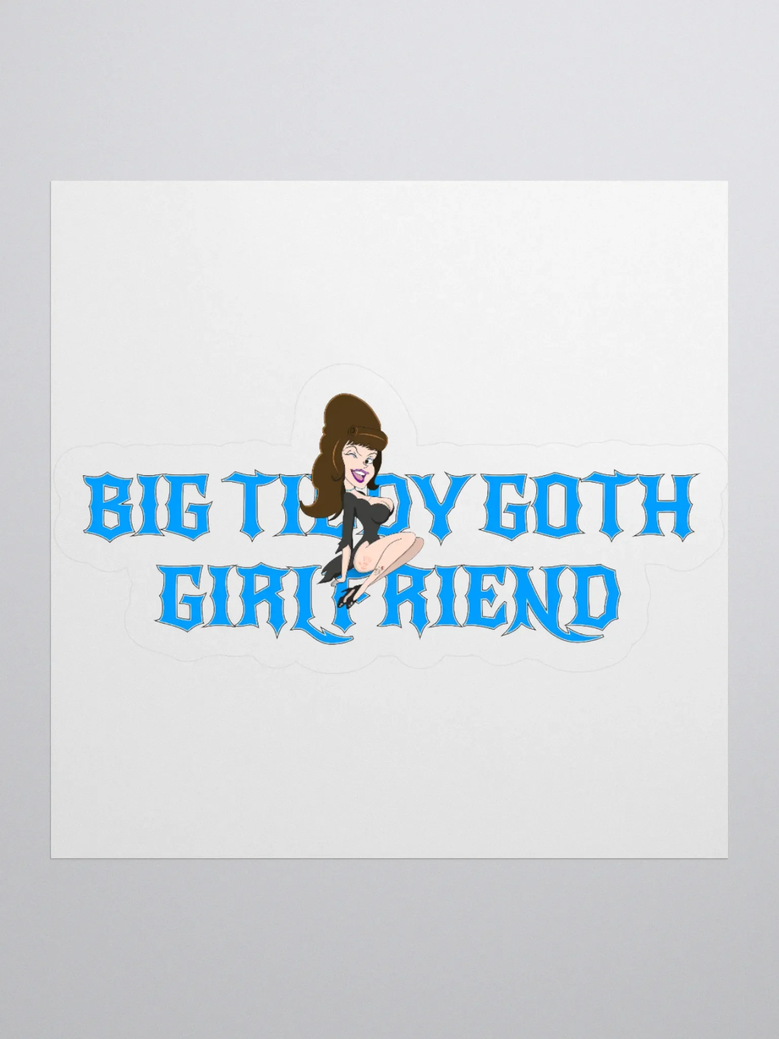 Alt Gothix/Mynxy BTGF Pinup Sticker! product image (2)
