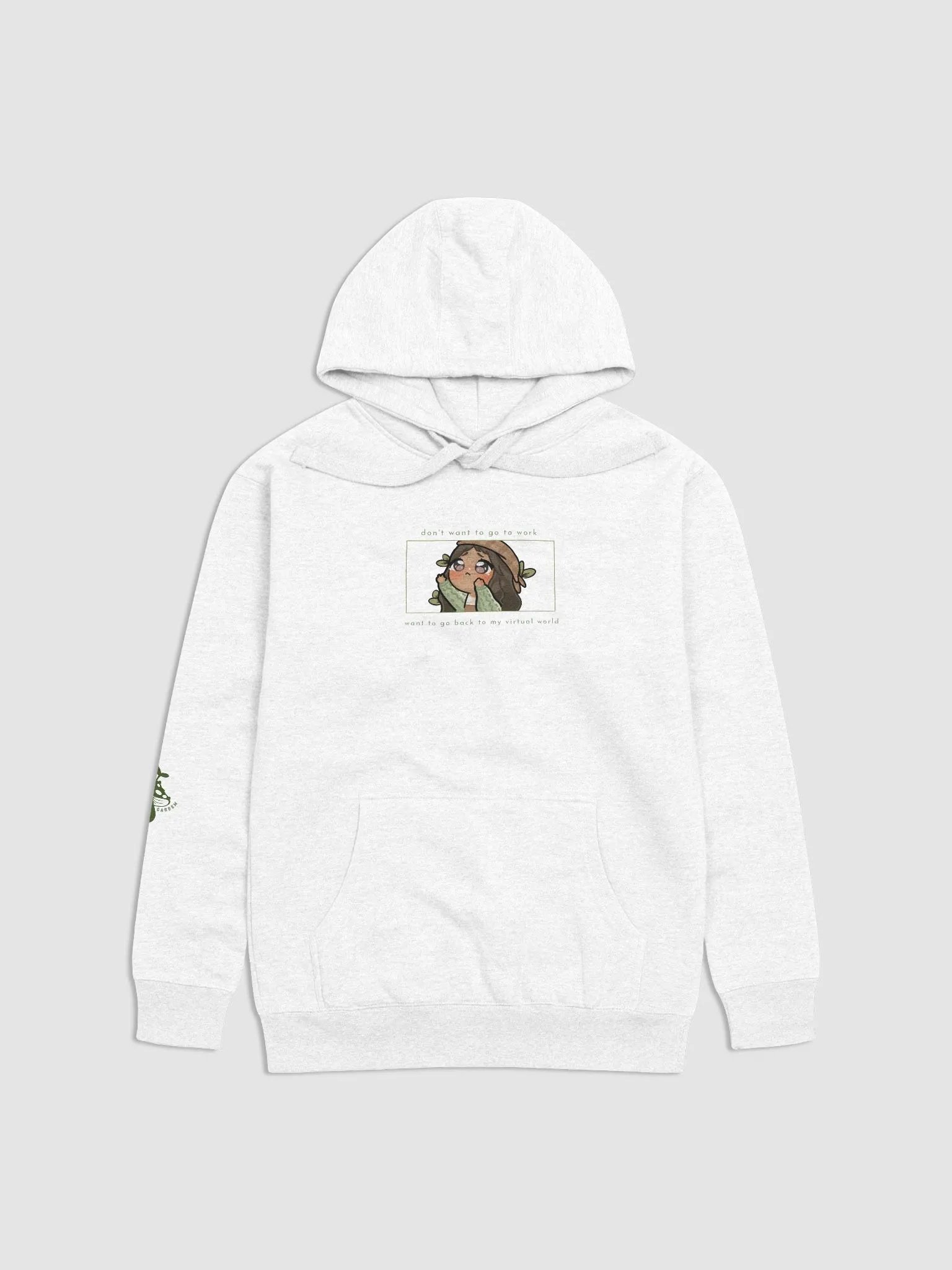 DON'T WANT TO WORK | HOODIE product image (2)