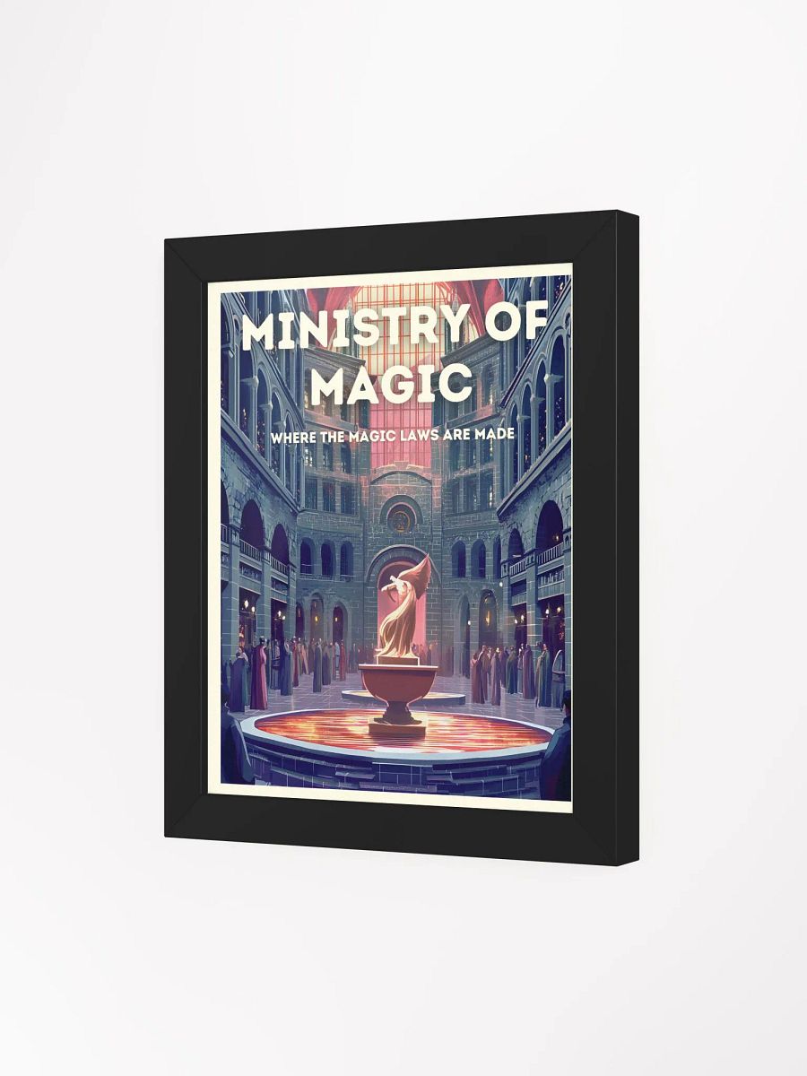 Ministry of Magic Vintage Travel Poster product image (3)