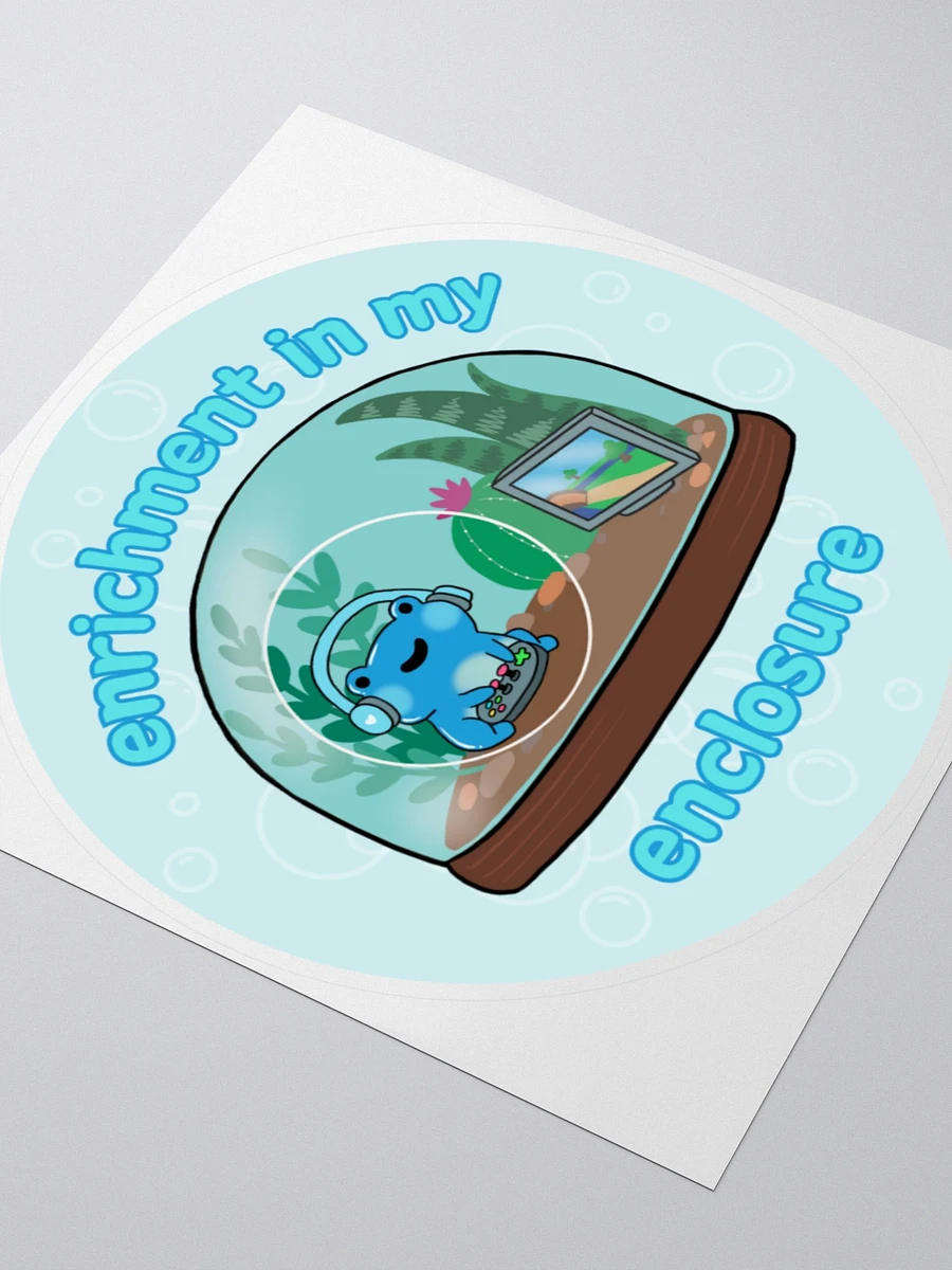 Enrichment in My Enclosure Sticker product image (3)