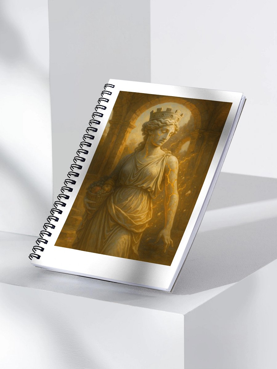 Fortuna Annonaria Breaking Free Spiral Notebook product image (3)