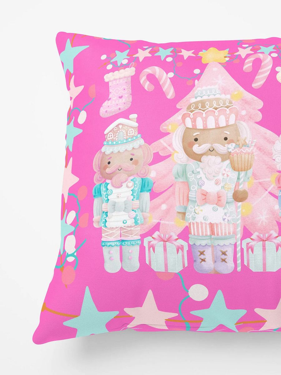 Whimsical Nutcracker Holiday Pillow product image (5)