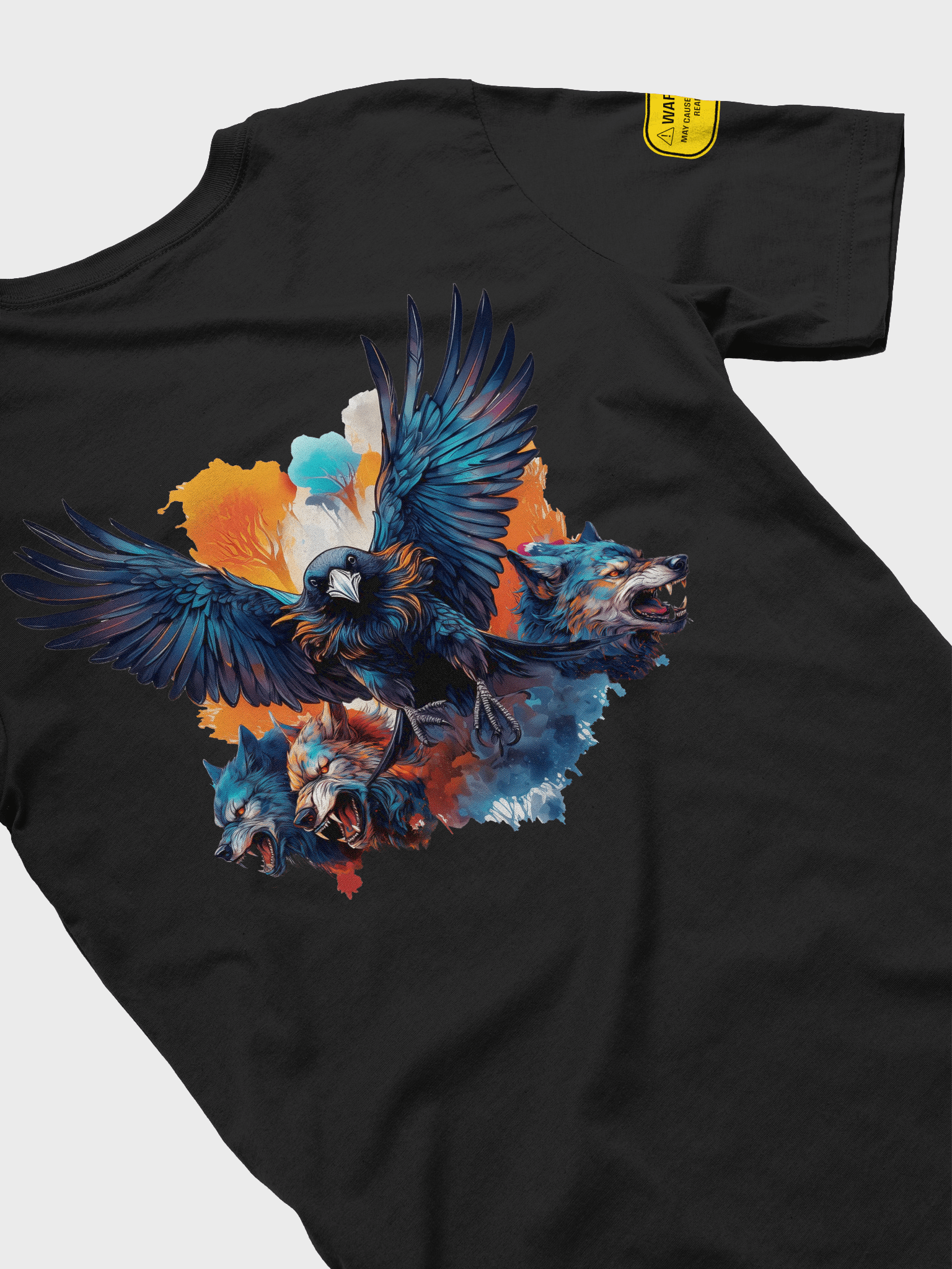 Wolves and Raven t-shirt product image (4)