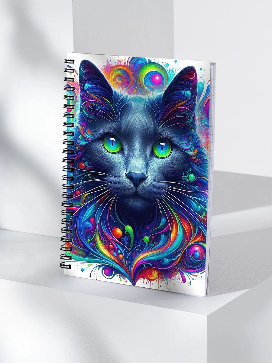Spiral Notebook: Russian Blue 2 product image (4)