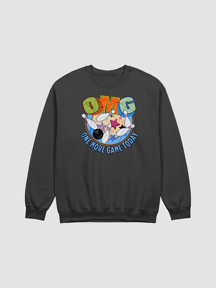 OMG One More Game Today Bowling Extravaganza Crewneck product image (1)