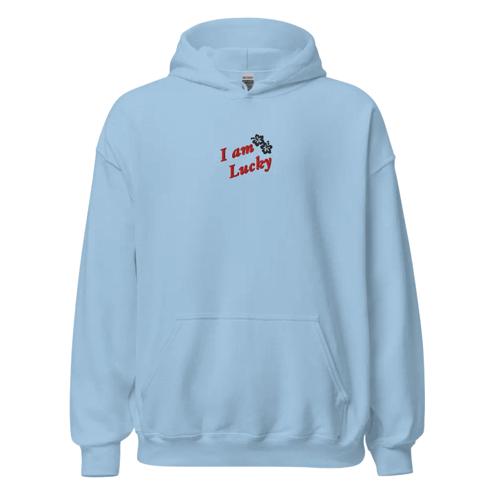 I am Lucky Hibiscus Classic Hoodie product image (3)
