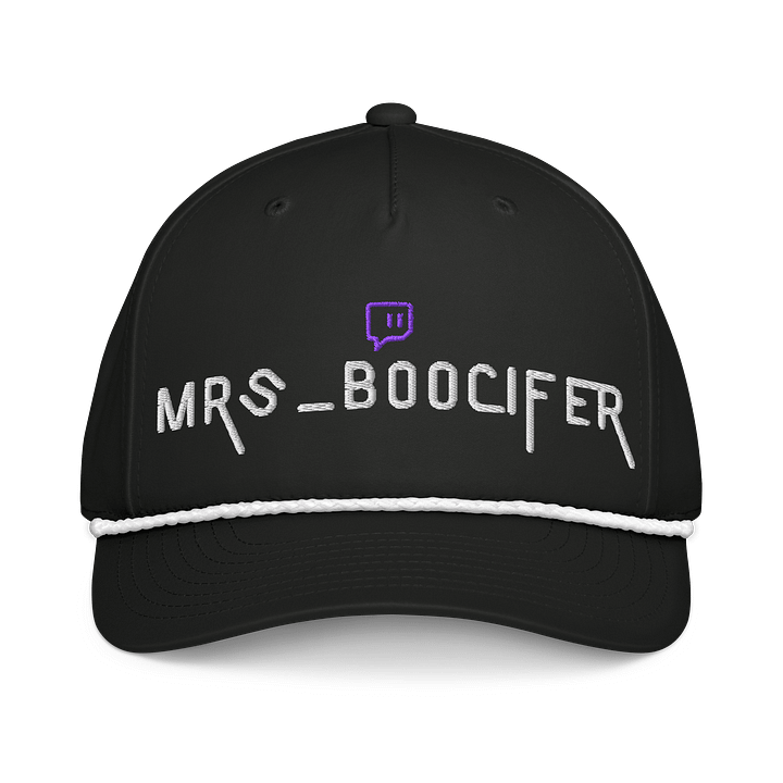 Mrs Boo Golf Hat -Black/White product image (1)