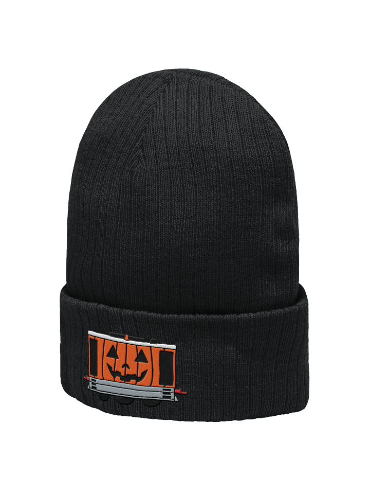 Pumpkin Toby Embroidered Beanie product image (2)