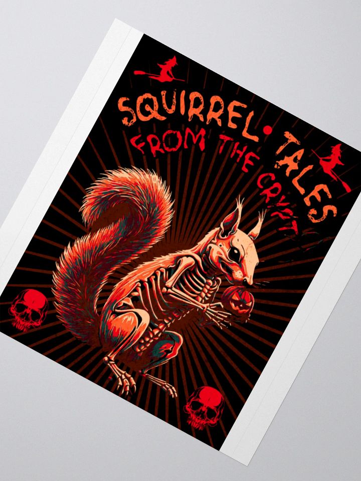 Squirrel Tales From The Crypt Kiss Cut Stickers product image (6)