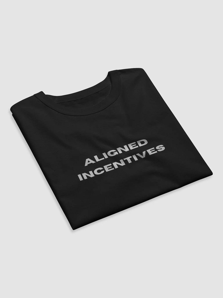 Aligned Incentives Typography SS Tee - Black product image (5)