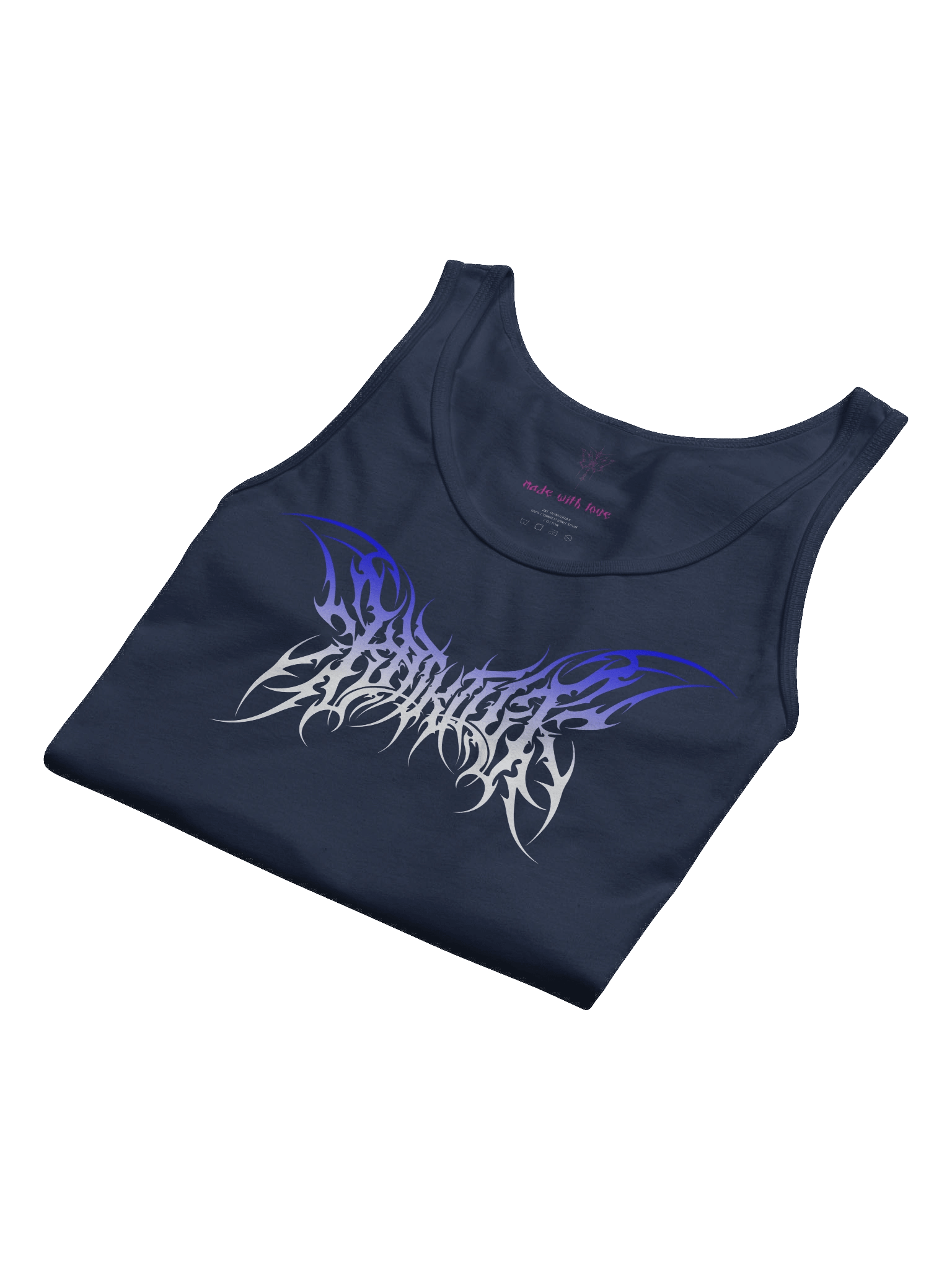 Kat Kult Tank (Blue & White Logo) product image (23)