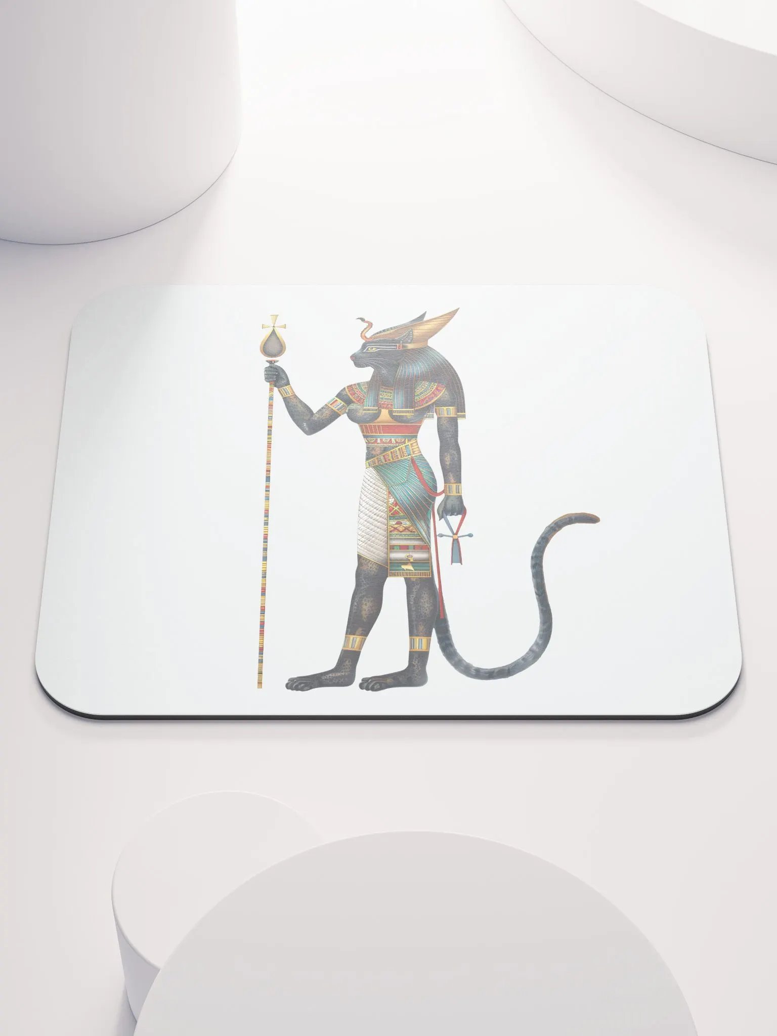 Bastet - The Egyptian Cat Goddess Mouse Pad product image (1)