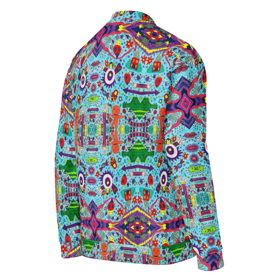 Abstract Doodle Characters Unisex Bomber Jacket product image (8)
