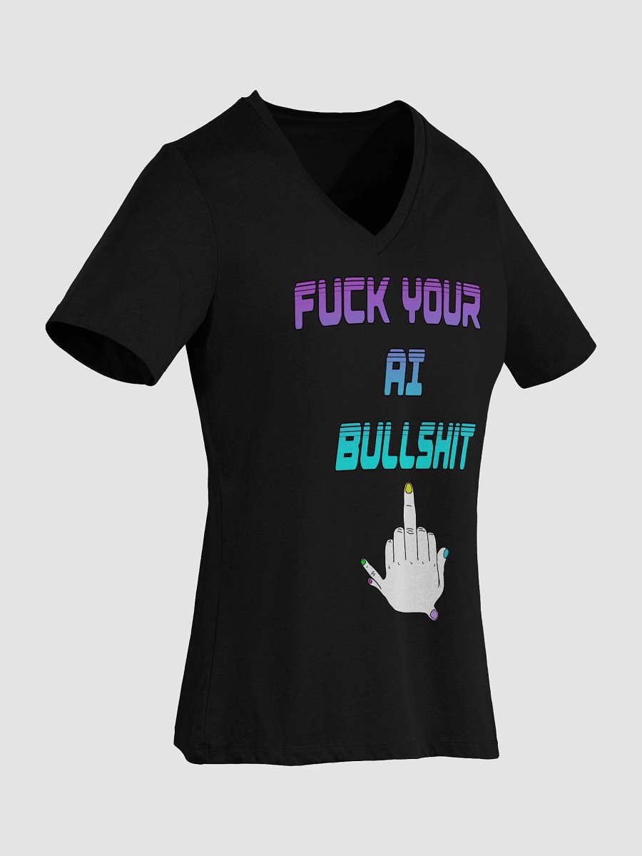 AI Bullshit V Neck product image (16)